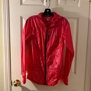 Mountain Hardware Women’s Pink Hooded Windbreaker Jacket